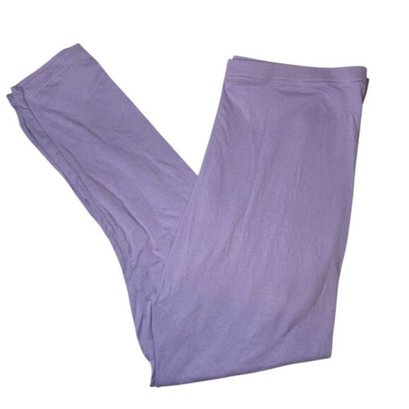 Paint Brush Purple Rose two pack leggings - Picture 3 of 5